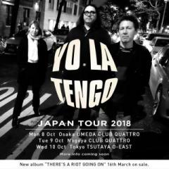 Yo La Tengo Japan Tour 2018