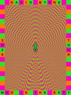 【数量限定】David Byrne Japan Tour Poster