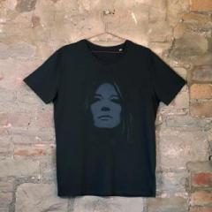 【完売】Beth Gibbons - Ghosted Crew Neck Black T-shirt