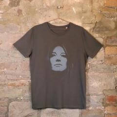 【完売】Beth Gibbons - Ghosted Crew Neck Grey T-shirt