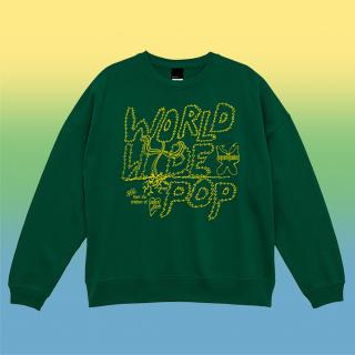 【受付終了】Superorganism - World Wide Pop Big Silhouette Sweat