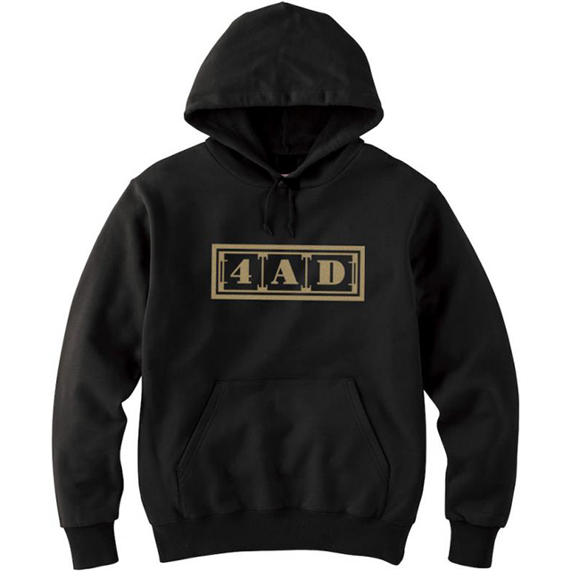 4AD Logo Hoodie (Black)