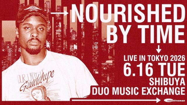Nourished By Time / ノーリッシュド・バイ・タイム待望の初来日公演が決定!