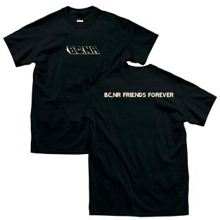 BC,NR Friends Forever Black T-shirt [受注生産]