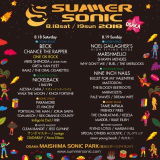 Summer Sonic 2018