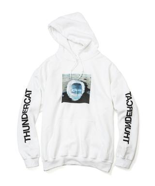 Thundercat - Drunk Reflect Hoodie (White) [受注受付終了]