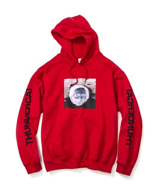 Thundercat - Drunk Reflect Hoodie (Red) [受注受付終了]