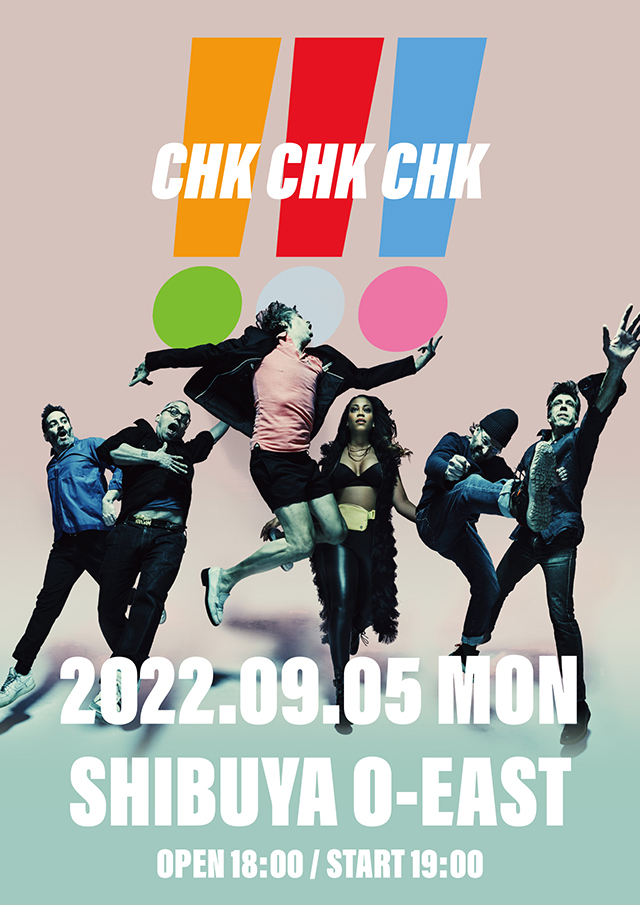 !!! (CHK CHK CHK) 来日公演