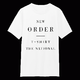 The National - New Order T-Shirt (White)