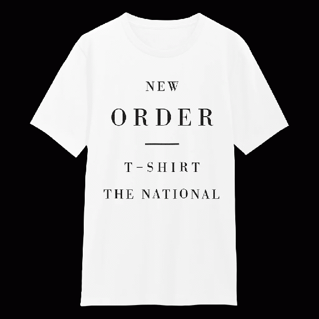 The National - New Order T-Shirt (White)