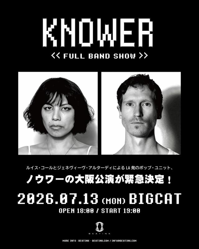 KNOWER - BIGCAT OSAKA 2026