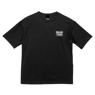 Rough Trade Logo Black T-shirt / Oversized