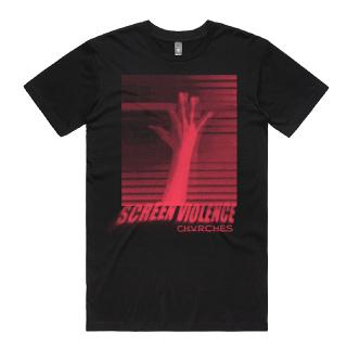 CHVRCHES / 待望のニュー・アルバム『SCREEN VIOLENCE』発表から一夜、新曲「HOW TO NOT DROWN (FEAT. ROBERT SMITH)」のMVを解禁!限定Tシャツ、限定カラー・ヴァイナル、限定カセットも発売決定!