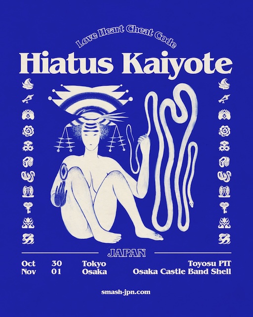 Hiatus Kaiyote ハイエイタスカイヨーテ ロンT Lサイズ BEATINK.COM / Band Short Sleeve Tee