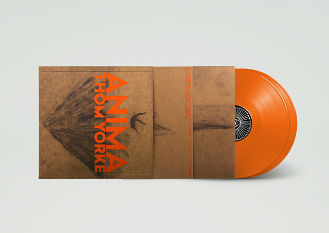 THOM YORKE ANIMA レコード 限定オレンジビニール盤　バッジ付き Thom Yorke - ANIMA [Limited Edition Deluxe Orange 2LP