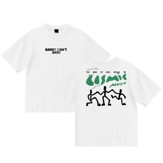 Barry Can't Swim - Cosmic Music T-Shirt (Fujirock 2025) (White)