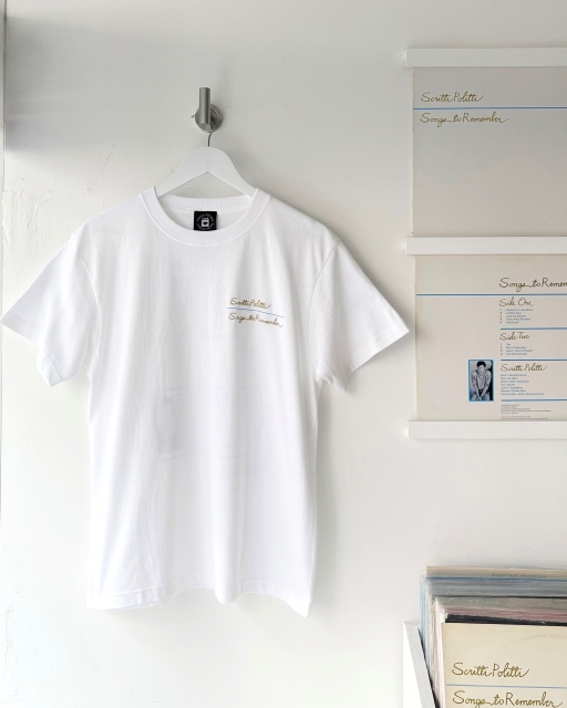 “Songs To Remember” Logo Embroidered T-Shirt