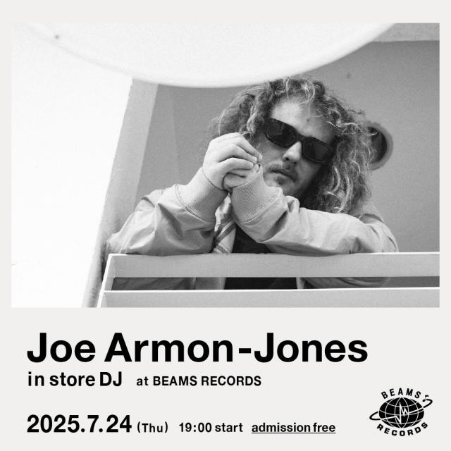 Joe Armon-Jones / 現行UKジャズシーンを代表する鍵盤奏者、 ジョー・アーモン・ジョーンズ 7/24(木)にBEAMS RECORDSにてインストアイベント決定! 2部構成大作アルバム 『All The Quiet』発売中!