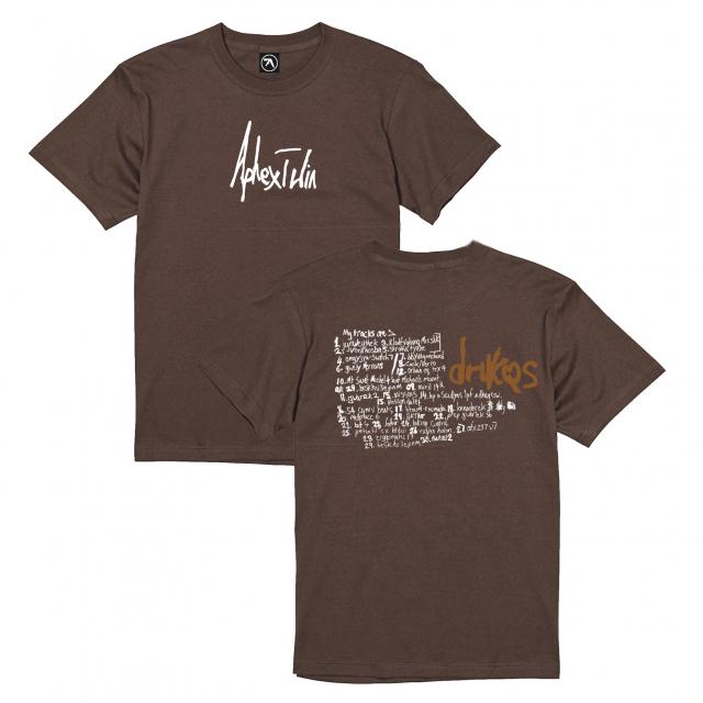 【受注生産】Drukqs Handwritten Tracklist T-Shirt