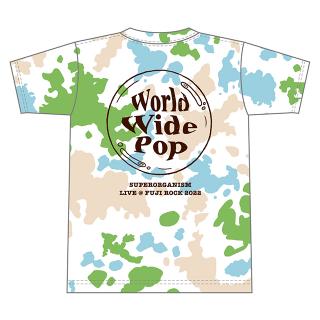 Superorganism - World Wide Pop FRF'22 Tie-Dye T-Shirt [受注生産商品]