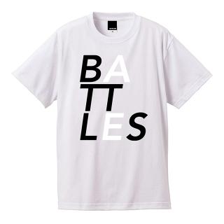 Battles Logo White T-shirt