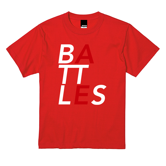 Battles Logo Red T-shirt