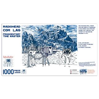 Radiohead 1000 Piece Jigsaw Puzzle