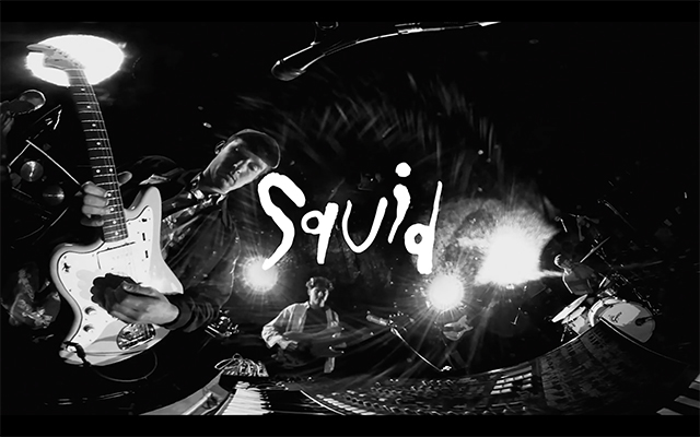 SQUID / 次世代UKロック・シーン最大の衝撃!スクイッドが5曲のライブ・パフォーマンス映像を公開!