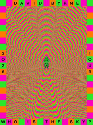 【数量限定】David Byrne Japan Tour Poster