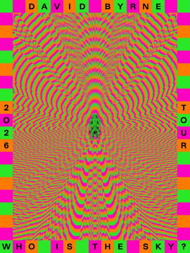 【数量限定】David Byrne Japan Tour Poster