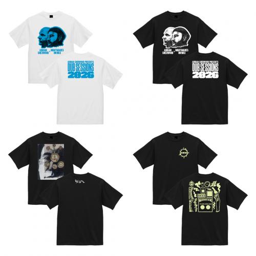 DUB SESSIONS 2026 / ダブ・セッション2026 開催を記念してTシャツ各種が受注開始!