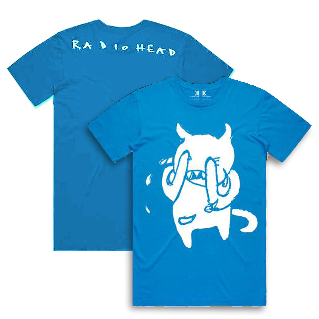 Radiohead Lamentations Of The Minotaur Azur T-shirt