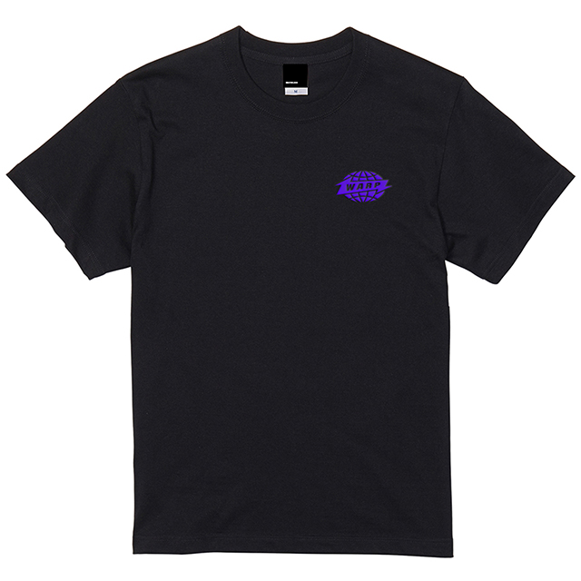 Warp Embroidered Logo T-Shirt (Black)