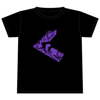 Squarepusher Shibuya Logo T-Shirt (Purple Logo)
