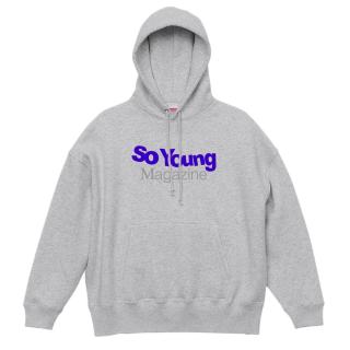 So Young Magazine Japan Exclusive Hoodie (Gray/Purple)