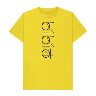 Bibio Logo Yellow Tee