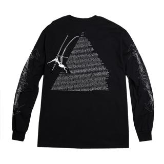 Oneohtrix Point Never - "G.O.D" Long Sleeve Tee (Black)