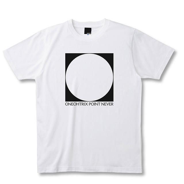Oneohtrix Point Never - "M.Y.R.I.A.D Tour" T-Shirt (White) [受注生産商品]