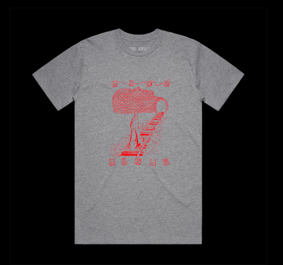 King Krule - Grey Tunnel Space Heavy Tour T-Shirt