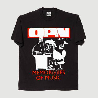 OPN - Memory(ies) of Music Black Tee