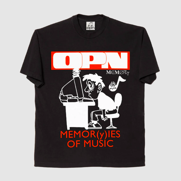 OPN - Memory(ies) of Music Black Tee