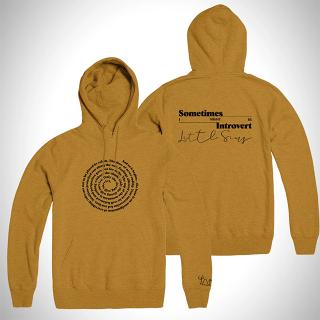 Sometimes I Might Be Introvert Album Hoodie (Mustard)