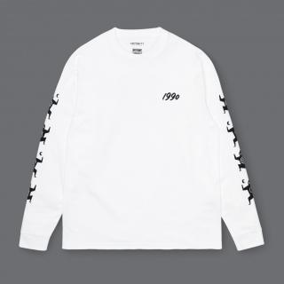 Carhartt WIP x Ninja Tune L/S T-Shirt (White)