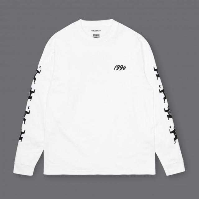 BEATINK.COM / Carhartt WIP x Ninja Tune L/S T-Shirt (White)