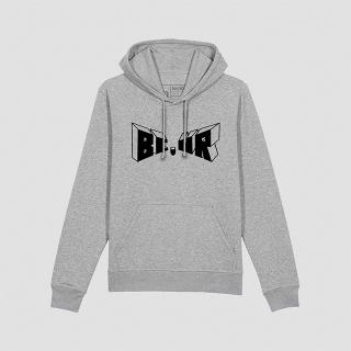 BC, NR Logo Grey Hoodie